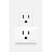 Wemo Smart Plug (Simple Setup Smart Outlet for Smart Home, Control Lights and Devices Remotely Works w/Alexa, Google Assistant, Apple HomeKit)