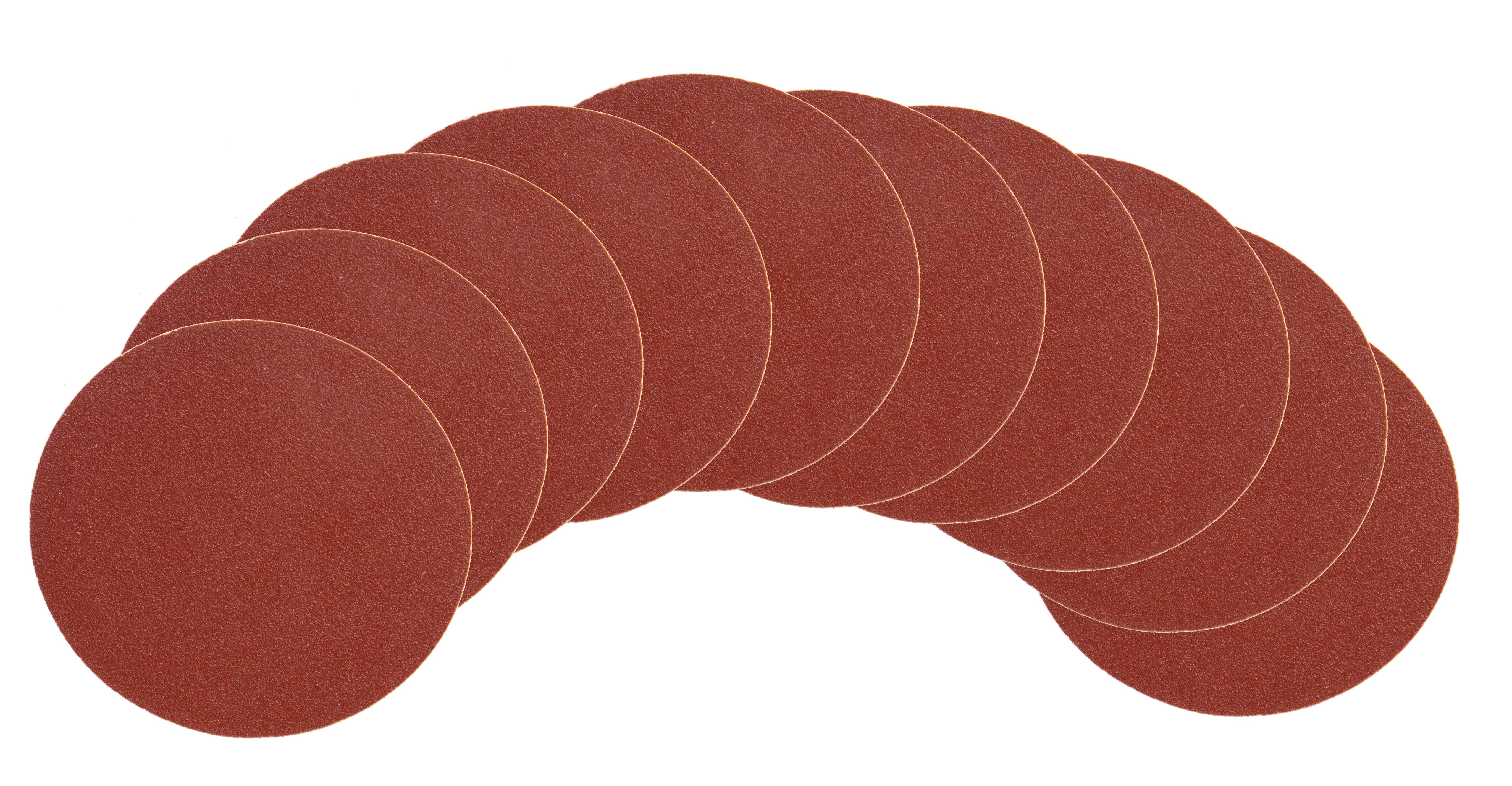 Wen 240-grit Adhesive-backed 9-inch Disc Sandpaper, 10-pack