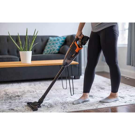 Wen Cordless Vacuum Cleaner, Handheld with 20V Max 2.0 Ah Lithium-Ion Battery and Charger (20861)