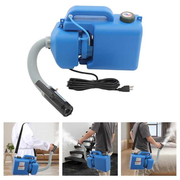 WenDissy 1200W 8L Electric ULV Fogger Sprayer with Shoulder Strap, Portable Corded Disinfection Machine for Commercial Sanitizing & Pest Control