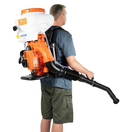 WenDissy 2.13kW 2-Stroke Engine Powered Backpack Sprayer, 3.7Gal Large Capacity Agricultural Mist Duster for Farm Disinfection