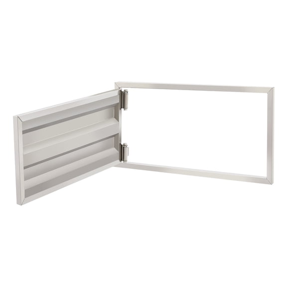 WenDissy Stainless Steel Crawl Space Access Door, Smooth Hinge Removable Panel Rust Resistant Rectangular Inspection Hatch for Basement