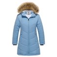 thumbnail image 1 of WenVen Big Girl's Winter Coat Quilted Puffer Jacket Waterproof Outerwear Blue 18/20Y, 1 of 1