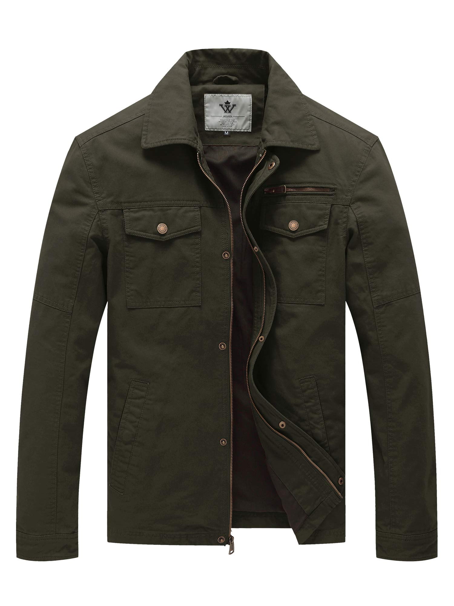 Green canvas coat 2025