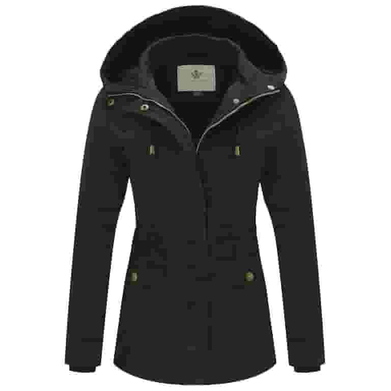 Spring Ladies Lightweight Parka Women's Spring Jacket: Fashionable