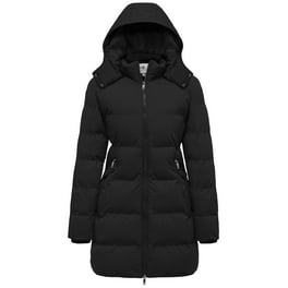 Warm Puff Coat Pockets Quilted Solid Korean Fashion Coats