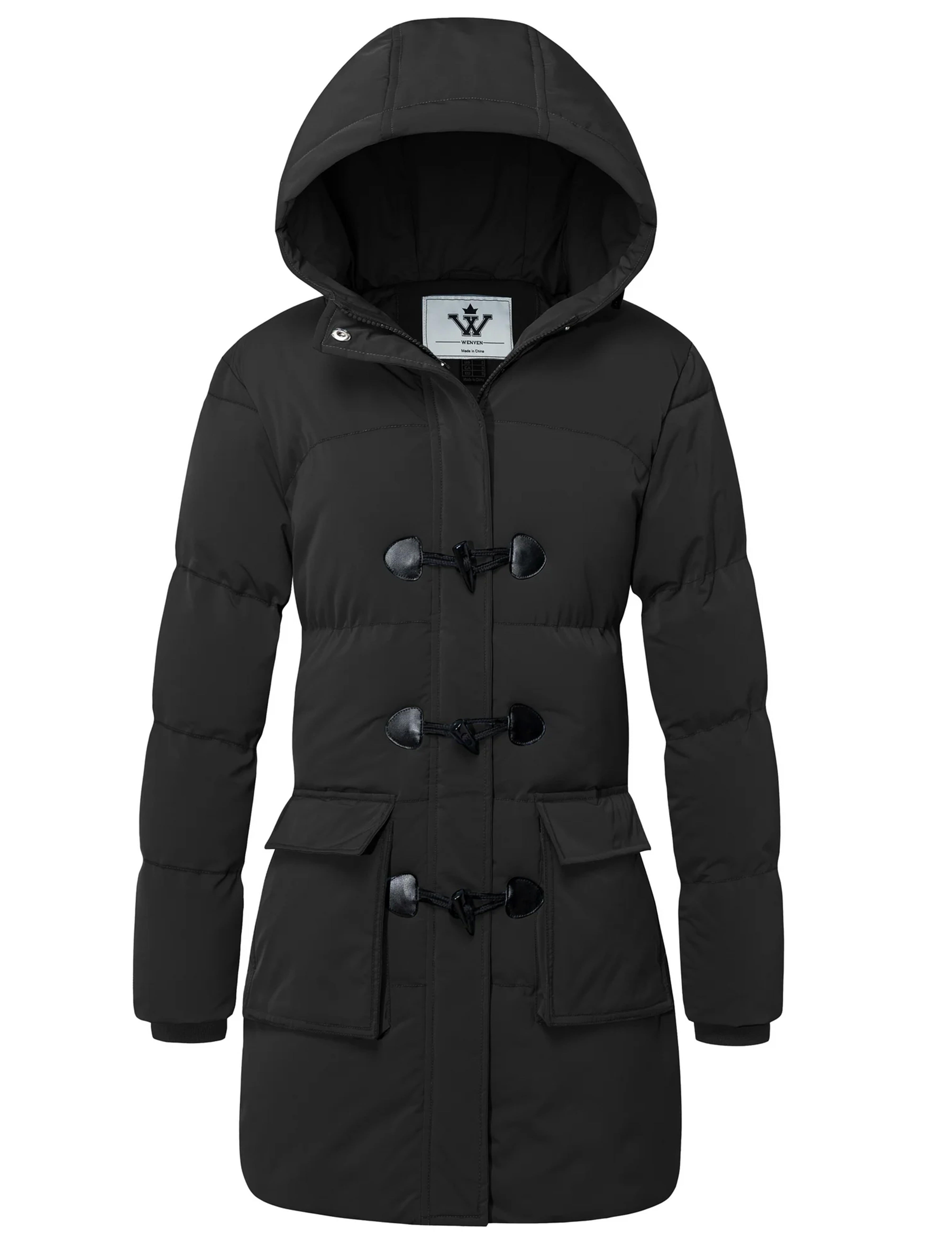 Tejiojio Women's Light Long Coat Packable Puffer Jacket