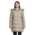 thumbnail image 1 of WenVen Women's Winter Coat Waterproof Puffer Jacket Hooded Insulated Snow Parka Khaki XL, 1 of 10