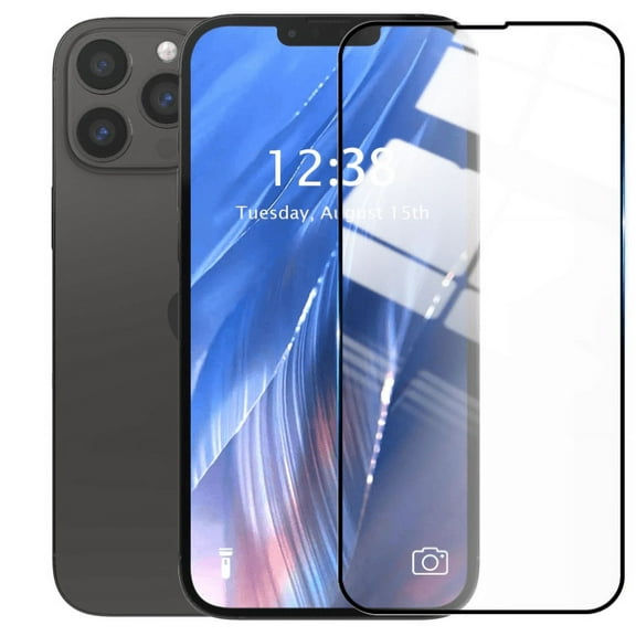 Wenchi Te iPhone 16 Pro Max Screen Protector Clear, Anti-Scratch Easy Installation, Bubble Free