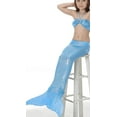 thumbnail image 1 of Wenchoice Baby Blue Shinny Mermaid Tail 3 Pieces Swimming Suit 2 XXL(9-10Y), 1 of 1