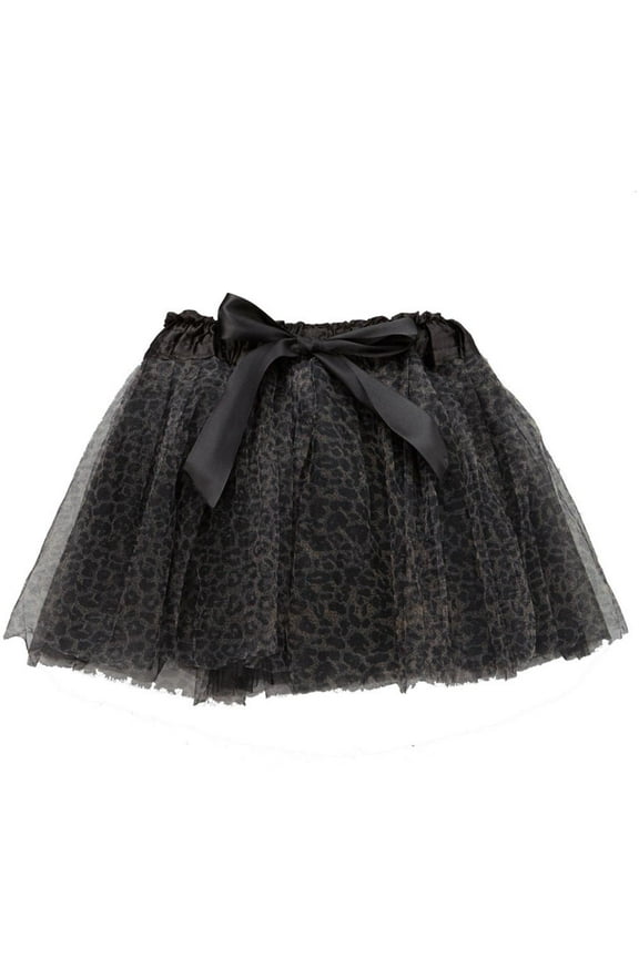 Black Leopard Tutu - Girls ONE SIZE FITS ALL