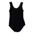 thumbnail image 1 of Wenchoice Black Mesh Cross-Back Leotard Girls S(1Y-2Y), 1 of 2