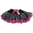 thumbnail image 1 of Wenchoice Black & Pink Polka Dot Satin Tutu Girl's M(3T-4T), 1 of 1