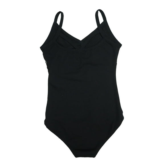 Wenchoice Black Rhinestone Spaghetti Leotard Girl'S S(1Y-2Y)