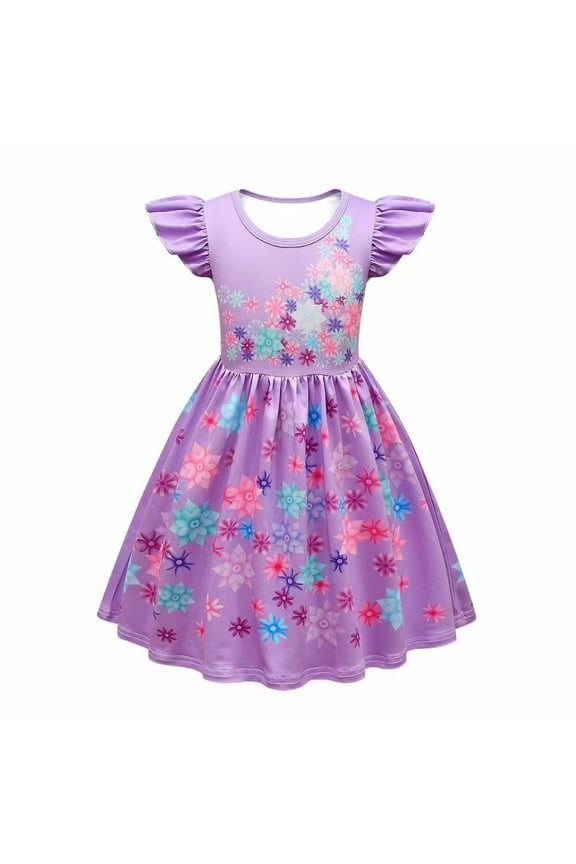 Encanto Isabela Madrigal Wing Sleeve Dress L(4-5Y)