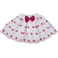thumbnail image 1 of Wenchoice Girl'S Hot Pink Embroidery Flower White Tutu Skirt&nbsp; S(1T-2T), 1 of 1