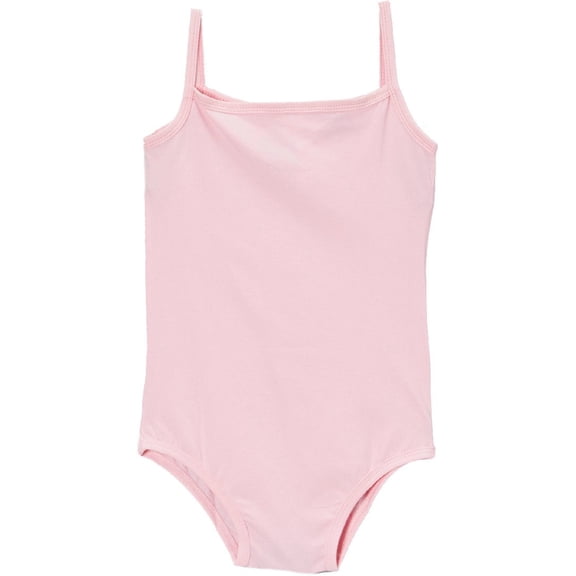 Wenchoice Girl's Pink Spaghetti Strap Leotard - XL(7T-8T)