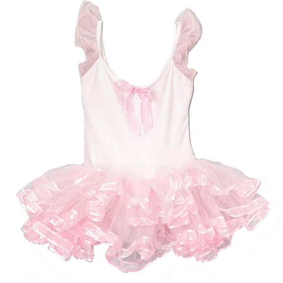 Wenchoice Girl's Pink Tutu Ballet Dress S(1T-2T)