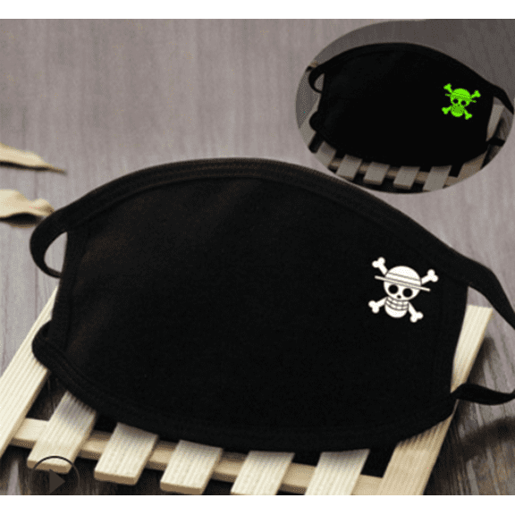 Wenchoice Glow In Dark Pirate Washable Cotton One Size