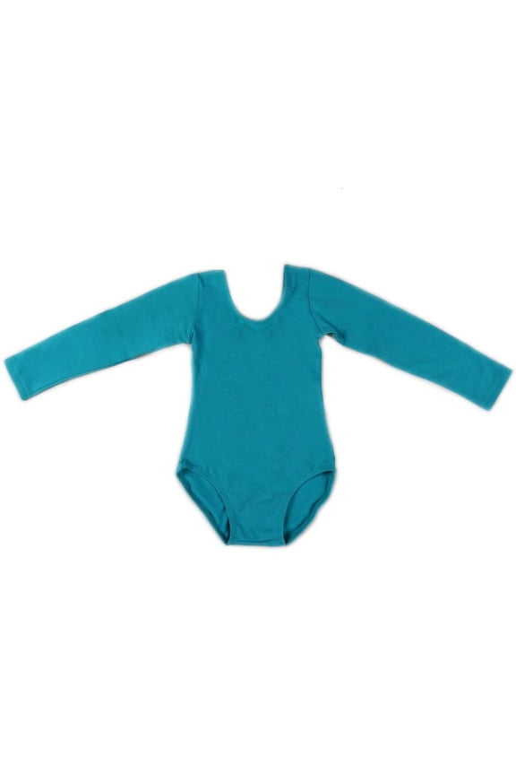 Green Leotard Girls S(1Y-2Y)