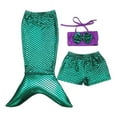 thumbnail image 1 of Wenchoice Green & Pink Mermaid Tail Swim Set - Toddler & Girls S(1-2Y), 1 of 1