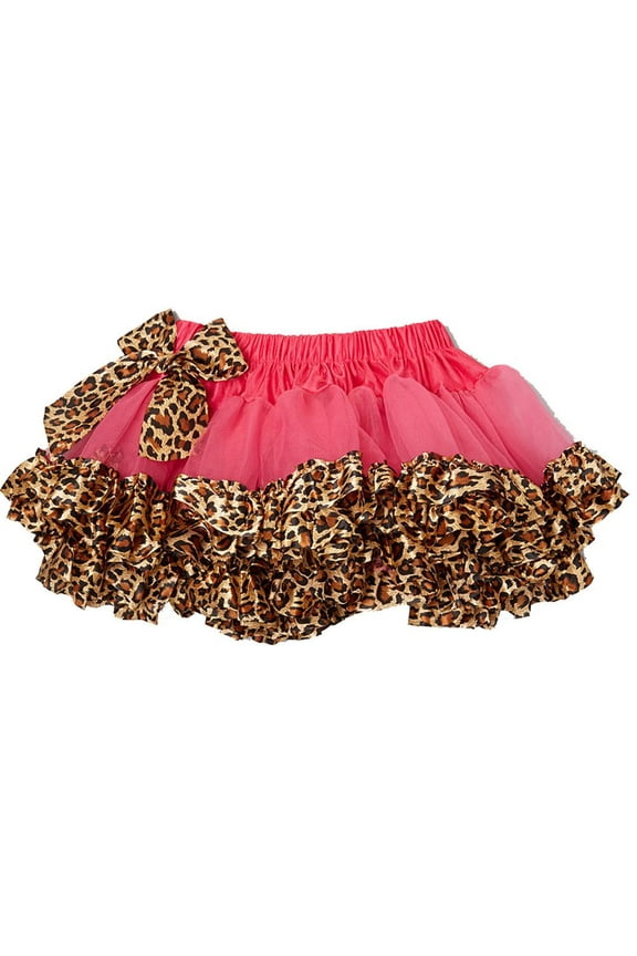 Hot Pink Leopard Tutu Girl's M(3T-4T)