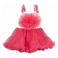 thumbnail image 1 of Wenchoice Hot Pink Ruffle Flower Dress Girl's M(3T-4T), 1 of 1