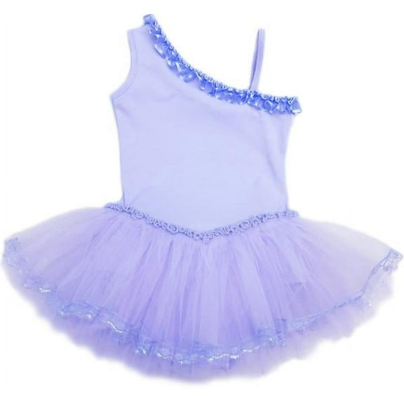 Wenchoice Lavender Asymmetrical Ballet Dress Girl'S L(5Y-6Y)