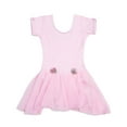 thumbnail image 1 of Wenchoice Pink Chiffon Skirted 2 Flower Ballet Dress Girl'S Xl(7Y-8Y), 1 of 1