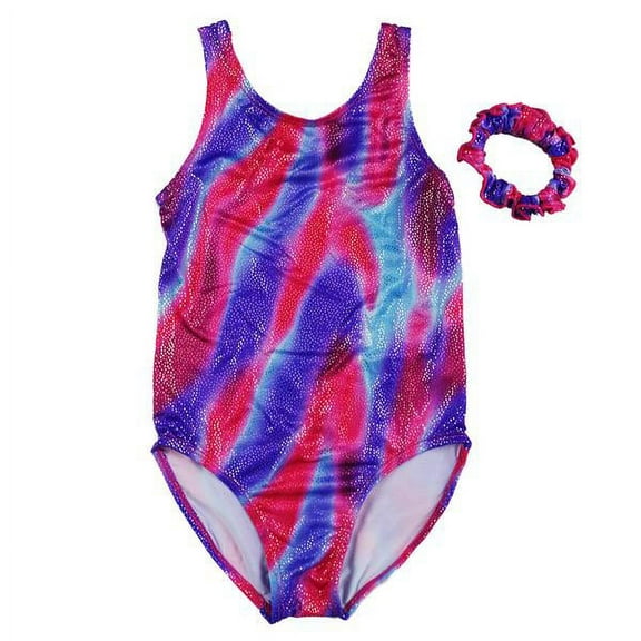 Wenchoice Purple Abstract Tank Leotard - Toddler, Girls & Women Girls CXS(0-2 Years)