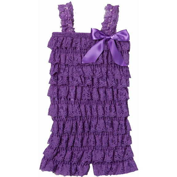 Wenchoice Purple Lace Romper Girl's M(12M-24M)