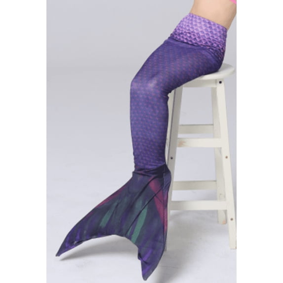 Wenchoice Purple Mermaid Tail Teen Adult L(5-6Y)