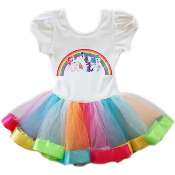 Wenchoice Rainbow Ballet Dress Girl'S M(3Y-4Y)