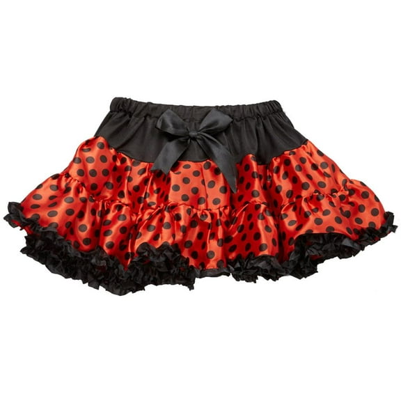 Wenchoice Red & Black Polka Dot Tutu Girl's XL(7T-8T)