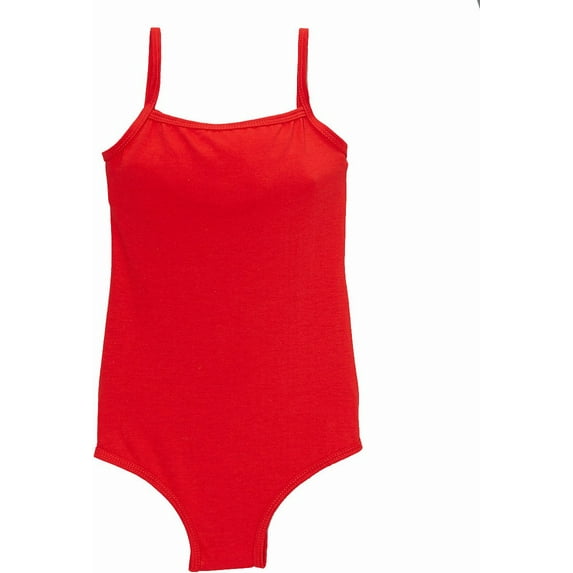 Wenchoice Red Keyhole-Back Leotard Girl's S(1T-2T)