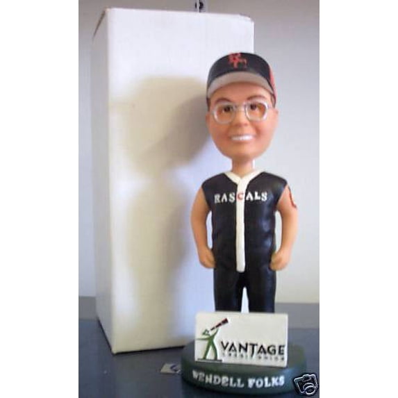 Wendell Folks River City Rascals Baseball SGA - 07/11/03 Bobblehead