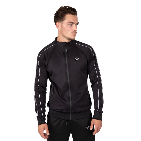 Wenden Track Jacket - Black/White