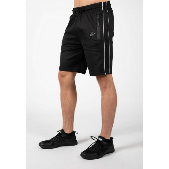 Wenden Track Shorts - Black/White