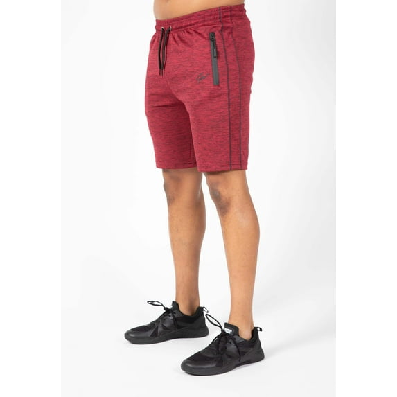 Wenden Track Shorts - Burgundy Red
