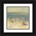 thumbnail image 1 of Wendling, Marilyn 20x20 Black Ornate Wood Framed with Double Matting Museum Art Print Titled - Impasto Beach Day II, 1 of 4