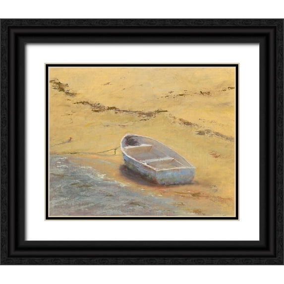 Wendling, Marilyn 24x20 Black Ornate Wood Framed with Double Matting Museum Art Print Titled - Summer Dory
