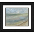 thumbnail image 1 of Wendling, Marilyn 32x26 Black Ornate Wood Framed with Double Matting Museum Art Print Titled - Ocean Walk I, 1 of 4
