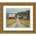 thumbnail image 1 of Wendling, Marilyn 32x26 Gold Ornate Wood Framed with Double Matting Museum Art Print Titled - North Country I, 1 of 4