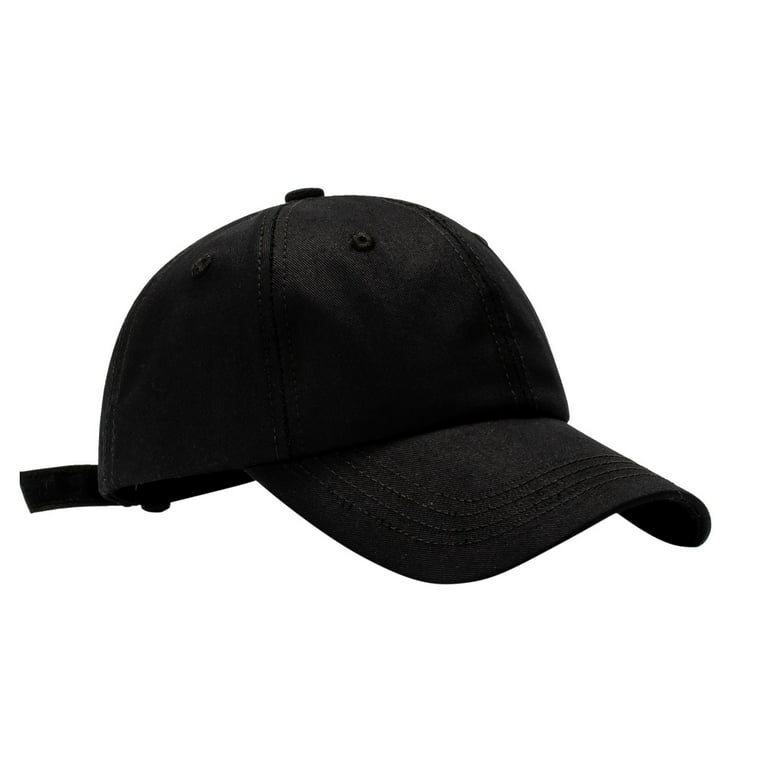 Wendunide 2024 Clearance Sales, Hat, Bucket Hat Sun Hat Womens Mens and  Womens Summer Fashion Casual Sunscreen Baseball Caps Cap Hats Black