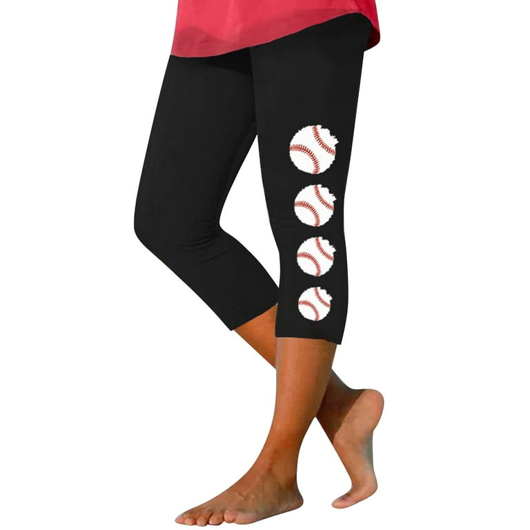 Wendunide 2024 Clearance Sales, Leggings for Women, Women All Season  Printed Elastic Slim Casual Stretch Cropped Pants Leggings Am 