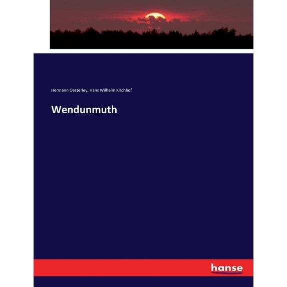 Wendunmuth, (Paperback)
