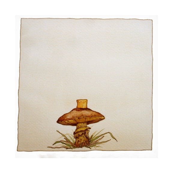 Wendy Edelson 'Mushroom' Canvas Art