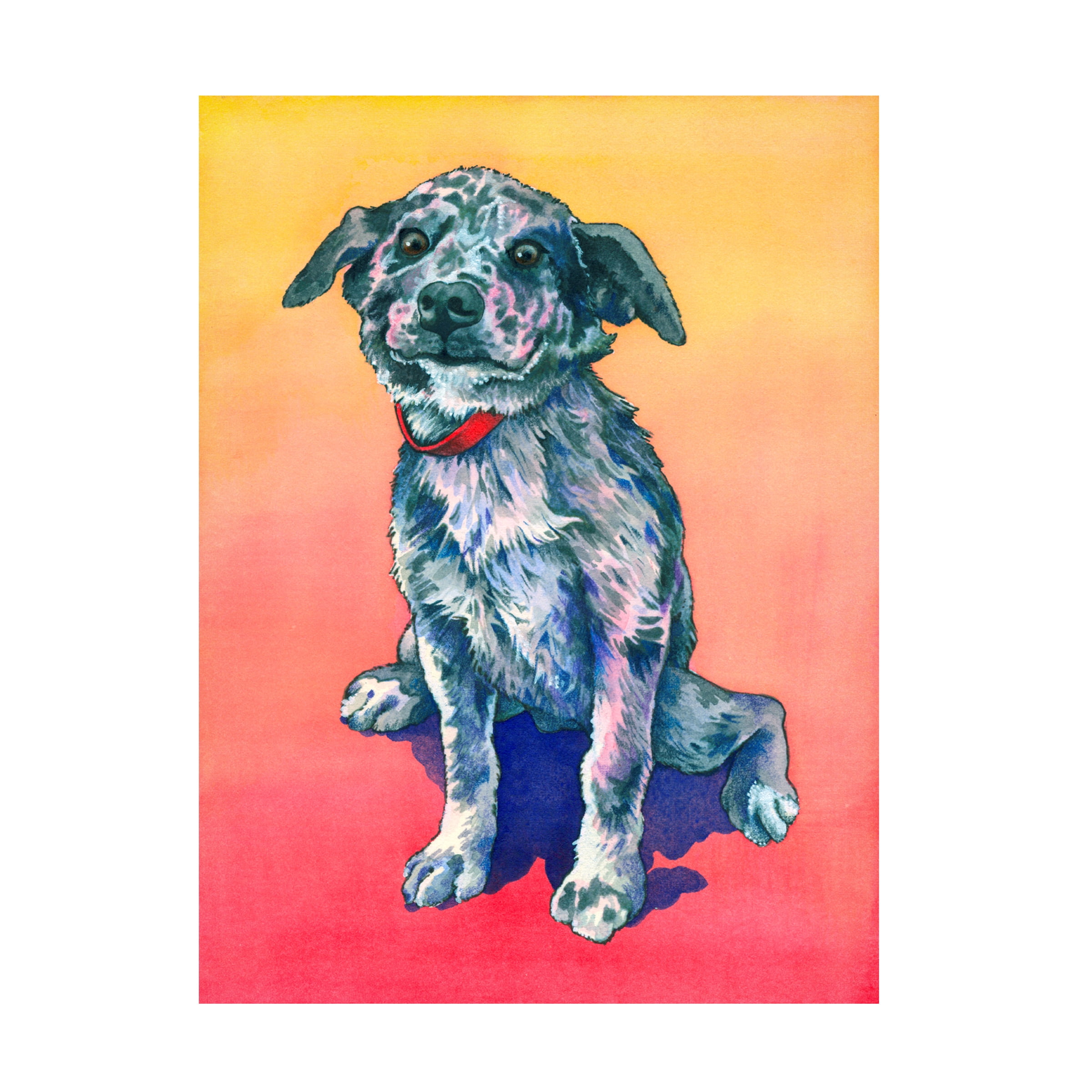 Wendy Edelson 'Simon Puppy' Canvas Art