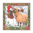 thumbnail image 1 of Wendy Edelson 'Winter Sheep' Canvas Art, 1 of 4