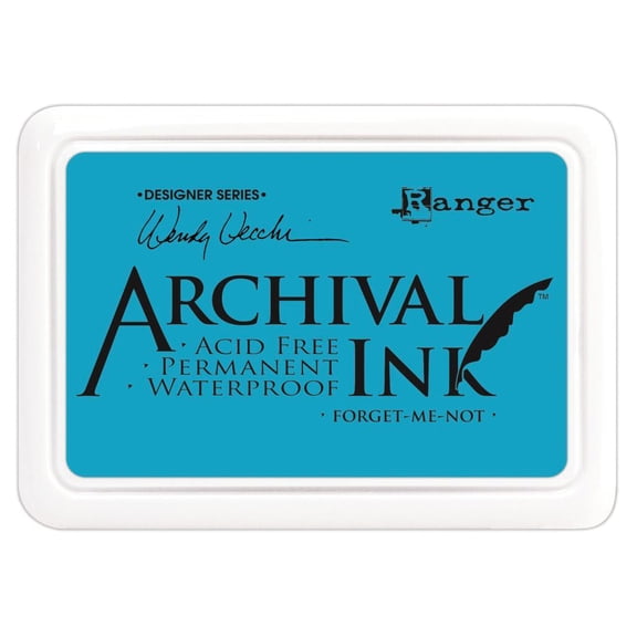 Wendy Vecchi Archival Ink - Waterproof - Forget Me Not
